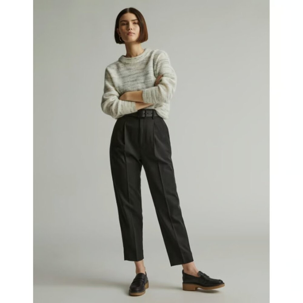 The Triacetate Way-High® Tapered Pants NWT Everlane